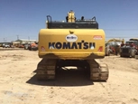 Back of used Excavator